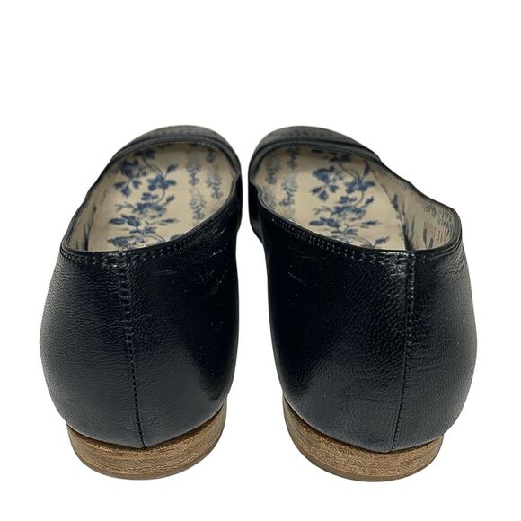 Gucci Hills GG Logo Ballet Flats EU 36.5 US 6.5 Cap Toe Double G Leather - Picture 11 of 14
